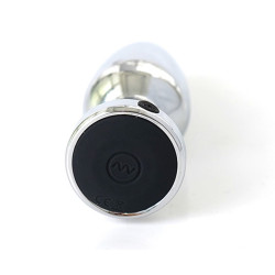 FUKR Plug vibrant en métal Vibe Wire 10 x 3.7cm